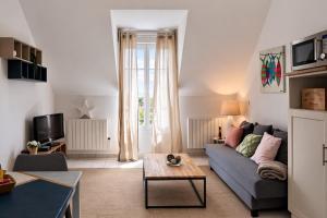 Charming appartement with a view over the Carteret harbour