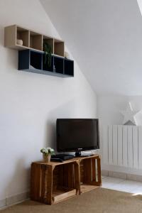 Charming appartement with a view over the Carteret harbour