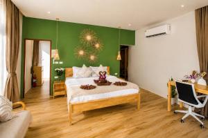 Paradise House - Calm & Green Garden Stay - Heart of Thong Sala - 4K SmartTV