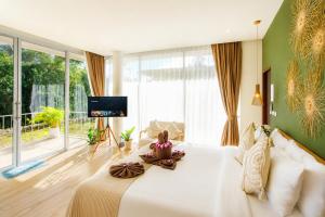 Paradise House - Calm & Green Garden Stay - Heart of Thong Sala - 4K SmartTV