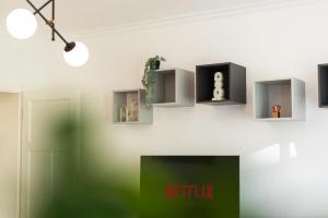 Kaßberg-Studio - Balkon, Netflix, Nespresso