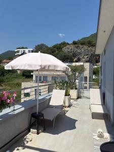 Penthouse for your best summer vacation near Porto Montenrgro