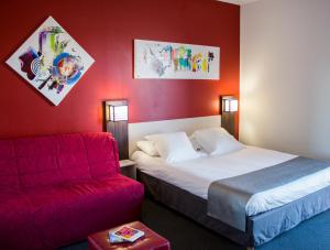 Hotels The Originals City, Hotel Pont Rouge (ex inter-hotel), Carcassonne : photos des chambres