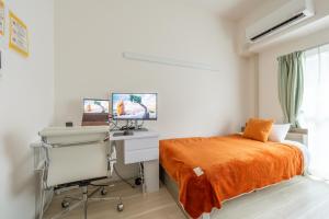 2 min Sta ,Fast Wi-Fi ,4K Monitor ,Desk ,USJ,Namba 駅2分, 超高速WiFi664Mbps, 4Kモニター,デスク, USJ,梅田,難波直通
