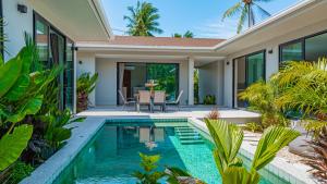 Villa Blue Cyan, Maenam, 3 BR, Private Pool