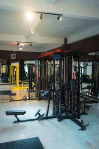 The central Gym And Rooms