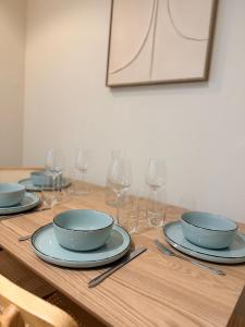 Le Gîte Azur - Charme dun appartement dans une maison alsacienne - Hypercentre de Colmar