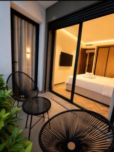 Elégant studio Premium avec Vue sur Maarif