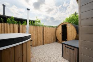 Luxe wellness chalet met sauna, hottub en pure rust