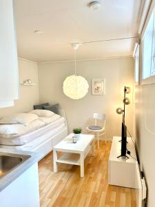 Bright and cozy studio - newly renovated bathroom and free parking