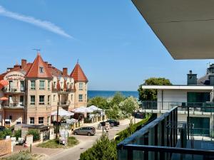 Rezydencja Niechorze D302 Classik z Basenem, Sauną, Jacuzzi, przy samej PLAŻY - 5D Apartments