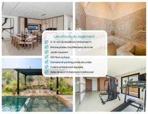 Villa Lilas-Luxe Pool, Steam Room & Gym