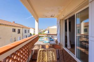 Valras-Loc - Maison bord de mer 2 terrasses
