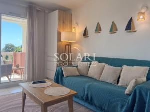 2-room apt sea swimming pool air conditioning parking