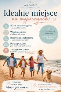 Rowy Comfort - Sea Comfort I Apartamenty z tarasami na dachu, widokiem na morze, 50 m od plaży