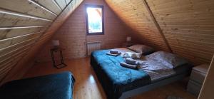 Klimatyczne drewniane Domki Jagodna-Spalona 6D jacuzzi sauna,trasy rowerowe