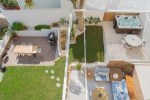 Casa Folimanka, 250sqm Garden Duplex with Jacuzzi, Sea View & Cinema