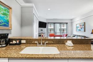 Cozy Lodge Suite 258 in Bay Harbor, MI—ideal for couples seeking a relaxing getaway.