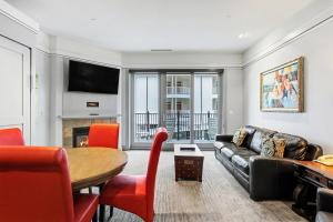 Cozy Lodge Suite 258 in Bay Harbor, MI—ideal for couples seeking a relaxing getaway.
