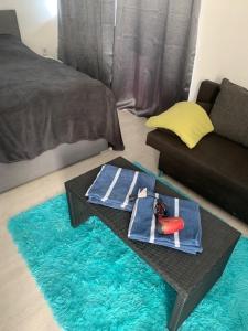 studio 59 , Boxspringbett, TV, Balkon, Loggia, Küche, Bad, W-lan