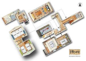倉敷ながや Kurashiki Nagaya 美観地区徒歩4分 一棟貸切 無料駐車場あり 最大9名
