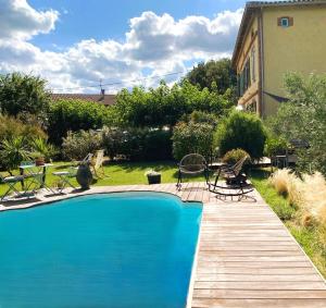 3 chambres dhôtes de charme avec jacuzzi & sauna au Clos de la Lèze