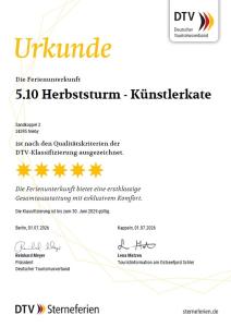 Reetdorf Geltinger Birk Künstlerkate Herbststurm