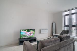 Chic Salford Studio near Metro & MediaCityUK