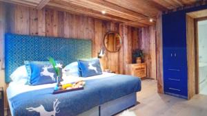 Chalet Blue Snow