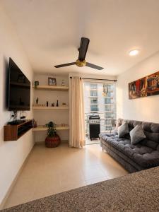 Lindo Apartamento completo, piscinas, BBQ y terraza