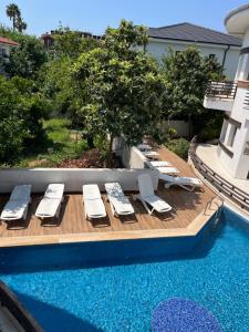 DALYANda HAVUZLU MUHTEŞEM DAİRE