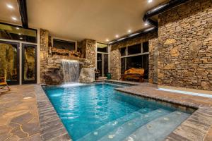 Bear Necessities Lodge Luxury 16,000 Sq Ft Mountain Estate with Indoor Pool