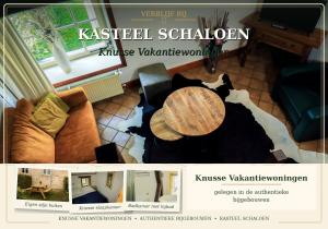 Kasteel Schaloen - vakantiewoningen & hotel - gratis parkeren