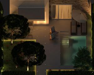 Swimming Pool Villa at Gjiri Lalzit