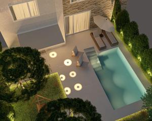 Swimming Pool Villa at Gjiri Lalzit
