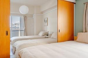 Cozy Japandi 3LDK in Namba for Groups