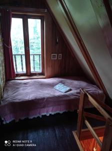 domek Kaszuby nad jeziorem