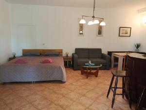 Cheapest big studio apartment with terrace direct to sandy beach