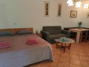 Cheapest big studio apartment with terrace direct to sandy beach