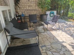 Cheapest big studio apartment with terrace direct to sandy beach