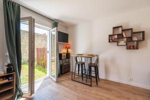 Charmant studio avec jardin, Guingamp centre