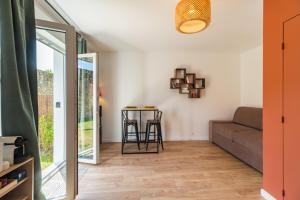 Charmant studio avec jardin, Guingamp centre