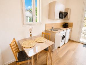 Studio cosy avec terrasse - Proche château