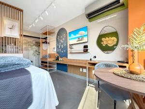 Estudio - Wi-Fi - Central - Piscina - AC - Coworking