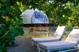 glamping giardino museo a gisa