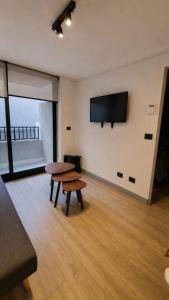 Santiago centro Sento Apartamento 1 habitación, y 1 Ambiente con futón cama