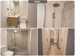 Sento Apartamento en Santiago centro 1 habitación, y 1 Ambiente con futón cama