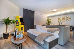 Stylish Home with Arcade Game & Private Patio
