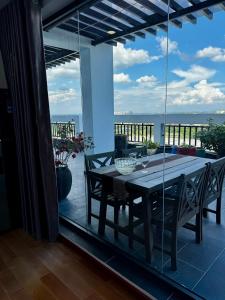 Studio 1 ngủ với bancony rộng