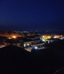 Olympian sunrise balcony